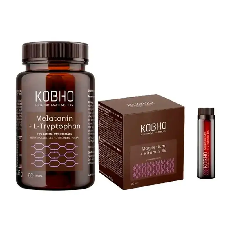 Kobho Labs Pack Sueño y Estrés 60 días