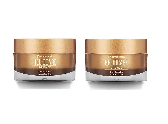 HELIOCARE Bronze Duplo Cápsulas Fotoprotección Oral 2x30 Cápsulas