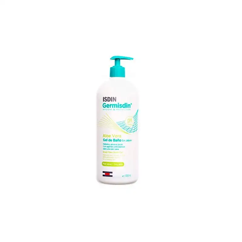 ISDIN GERMISDIN Gel Aloe Vera Higiene Corporal Piel Seca 1L