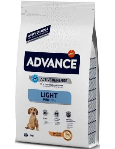 Affinity Advance Canine Adult Light Mini Pollo Pienso para Perros 3Kg