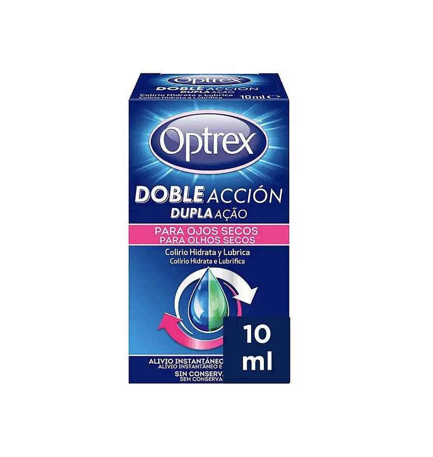 OPTREX Doble Acción Colirio Ojos Secos 10ml