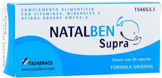 Complemento Alimenticio Supra 30 Cáp