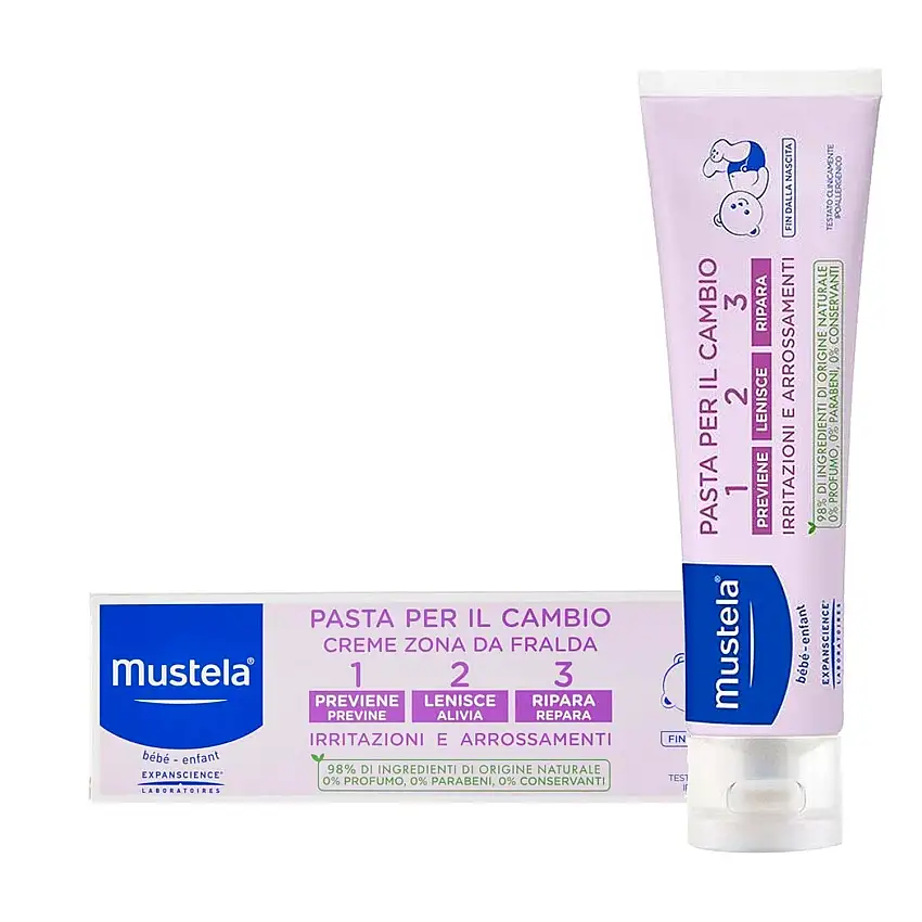 MUSTELA Crema Bálsamo 1-2-3 Cambio de Pañal 150ml