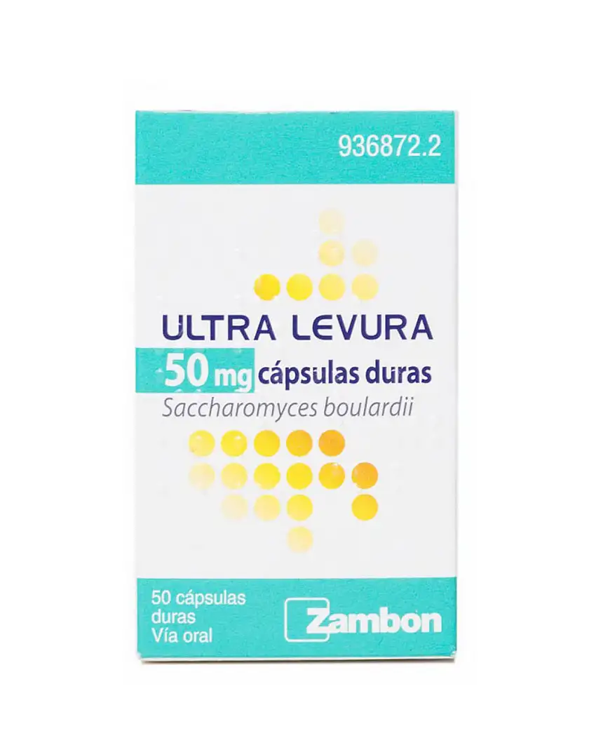 ULTRA LEVURA 50MG 50 Cápsulas
