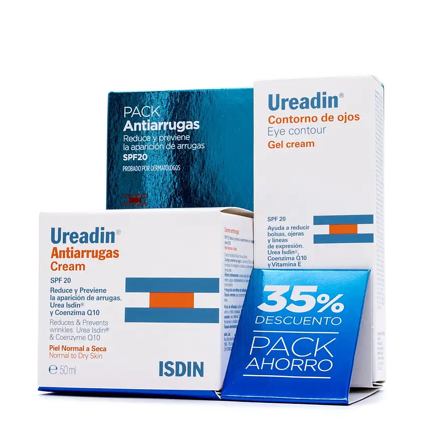 ISDIN UREADIN Crema Antiarrugas 50ml + Contorno de Ojos 15ml