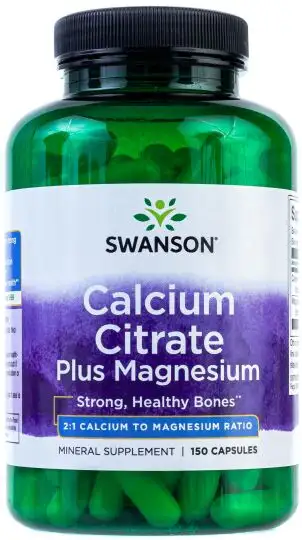 Calcium Citrate Plus Magnesium 150 Cápsulas