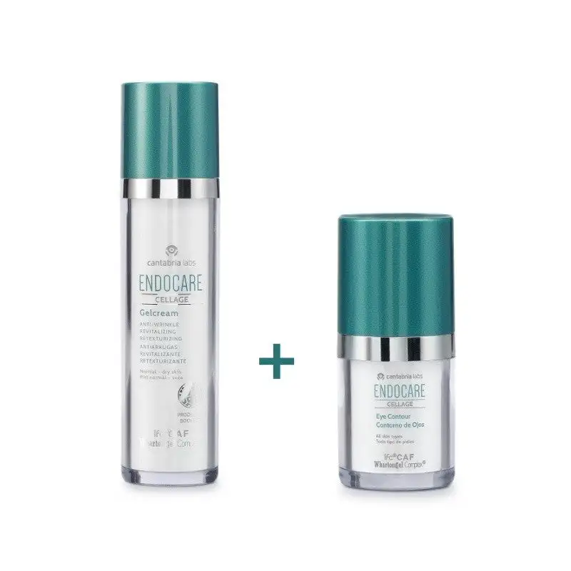 ENDOCARE Cellage GelCream Prodermis 50ml + Cellage Contorno de Ojos 15ml PACK