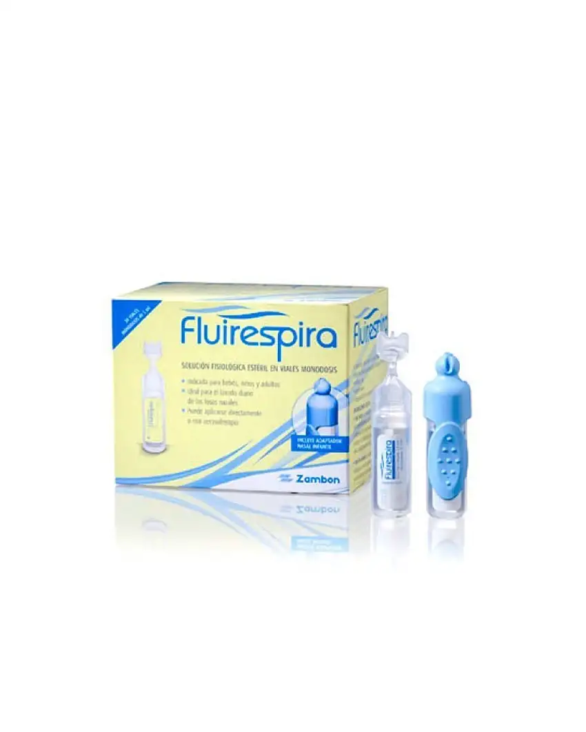 FLUIRESPIRA Solución Fisiológica Estéril Monodosisi 30x5ML