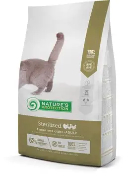 Natures Protection Detox Cat Esterilizado Junior Aves y Krill 400g