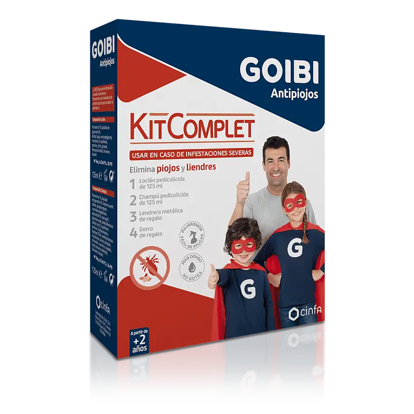 GOIBI Antipiojos Kit Complet + Peine