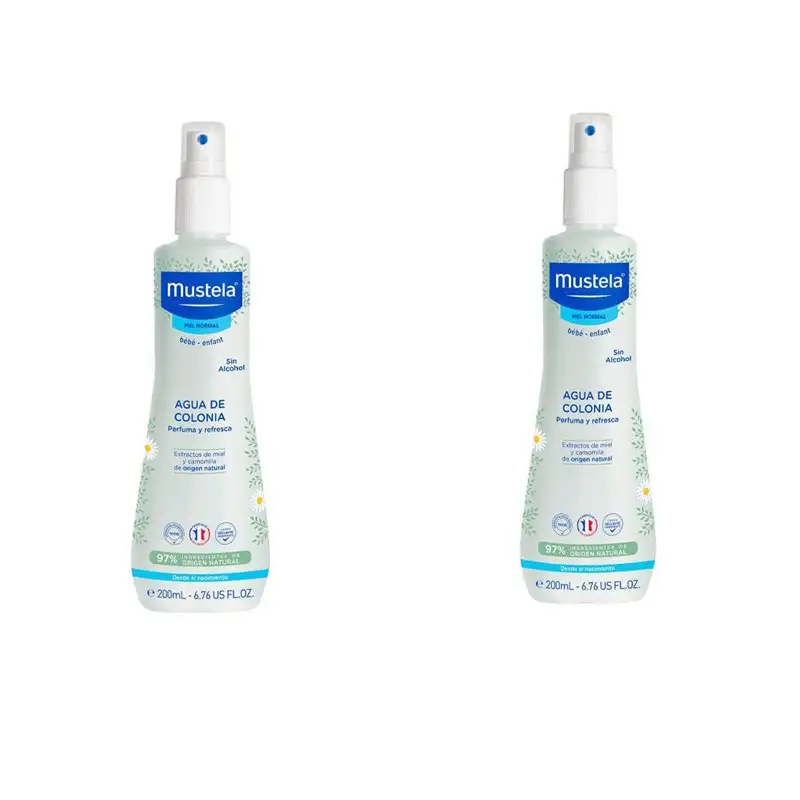 MUSTELA PACK Agua de Colonia Sin Alcohol 2x200ml