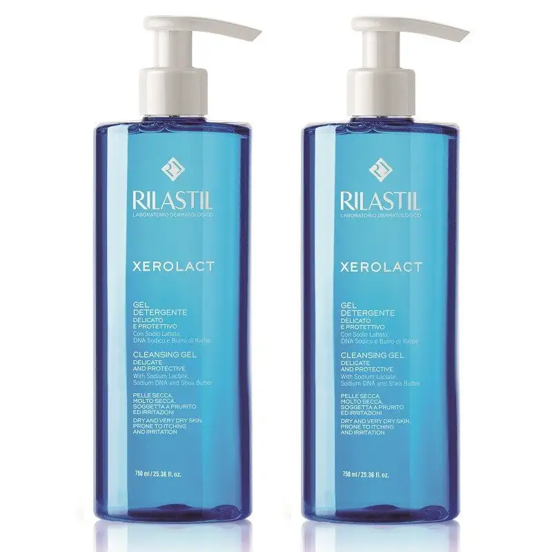 RILASTIL Xerolact Gel Limpiador 2x1 (2x750ml)