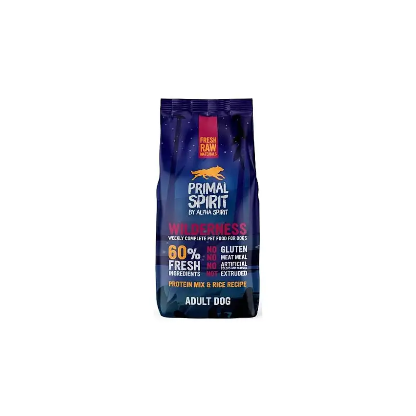 Alpha Primal Spirit Canine Wilderness Comida Semihúmeda 12kg