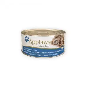 Applaws Tarrina Atún y Cangrejo Comida Húmeda para Gatos 60g