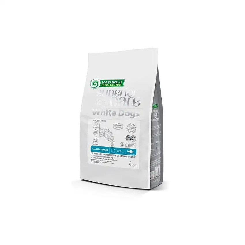Natures Protection Sc White Dog Adult Grain Free Pescado 4kg