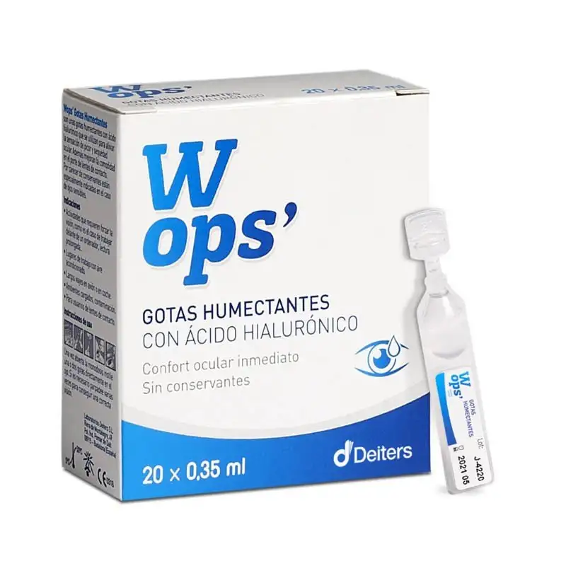 WOPS Gotas Humectantes 20 monodosis