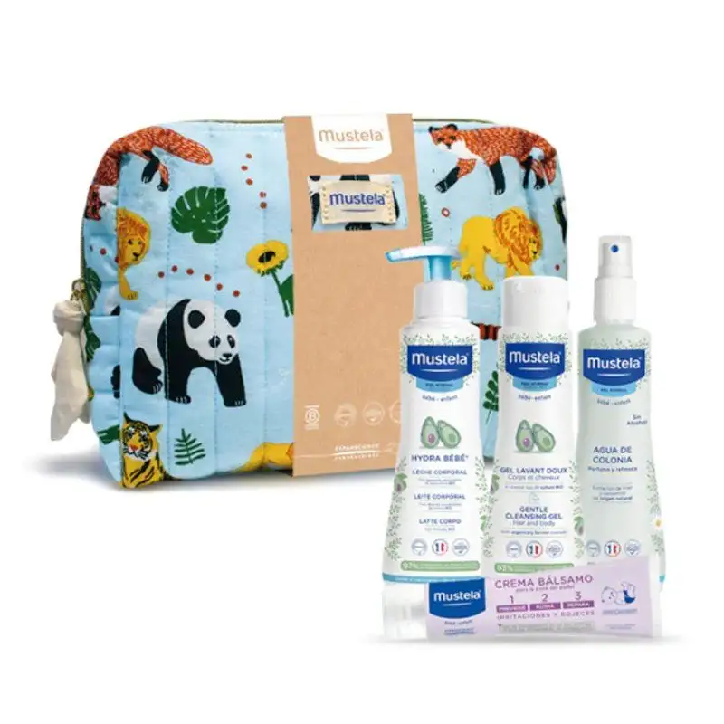 MUSTELA Neceser Jungla con 4 productos