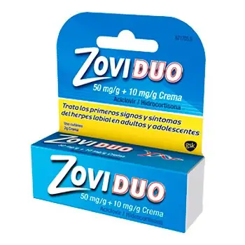 ZOVIDUO 50/10mg Crema 1 tubo 2gramos