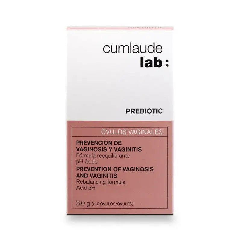 CUMLAUDE LAB Prebiotic 10 Óvulos Vaginales