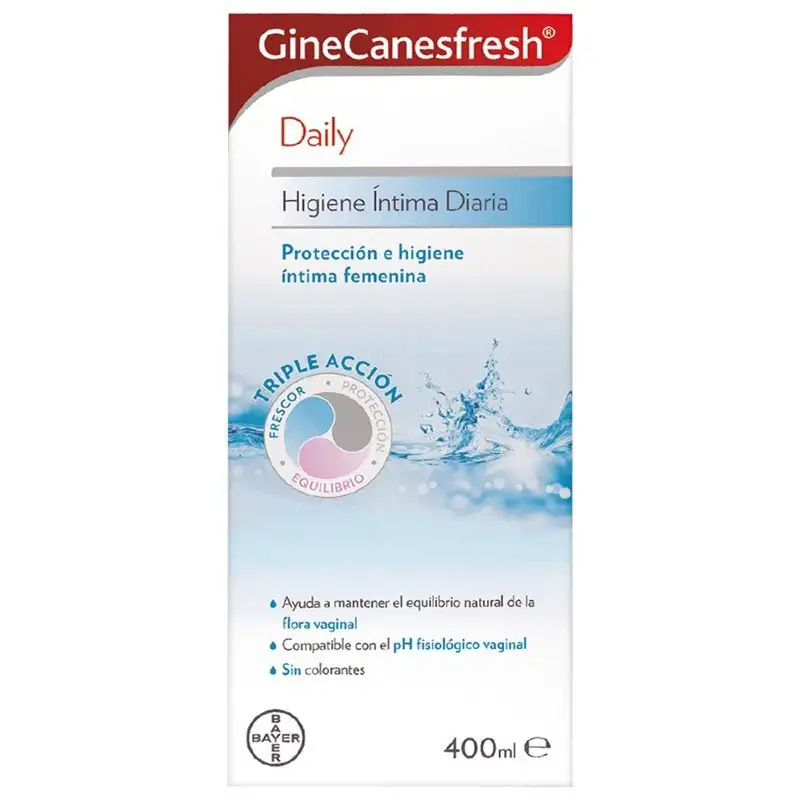 GineCanesFresh Gel de Higiene Íntima Diaria 400ml