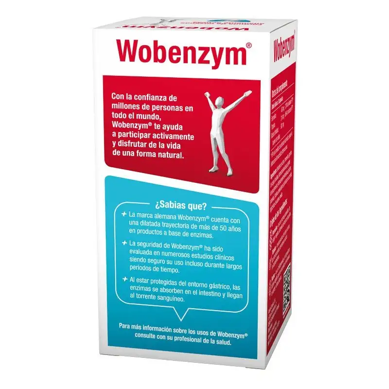 Wobenzym 90 cápsulas