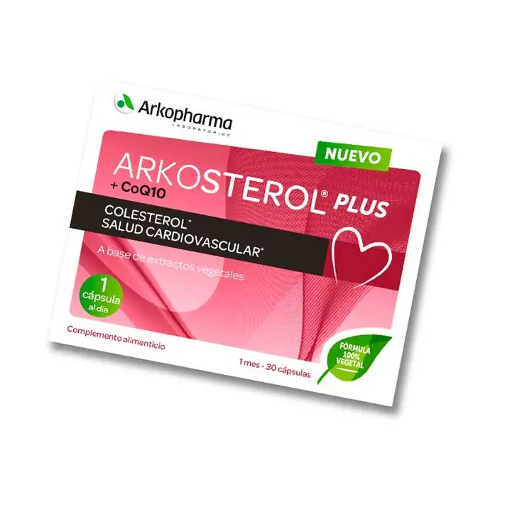 Arkosterol Plus Con Q10 30 Capsulas