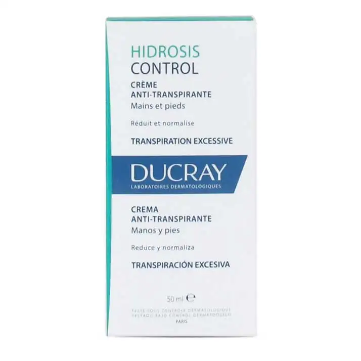 Ducray Hidrosis Control Manos y Pies Crema Anti-Transpirante 50ml