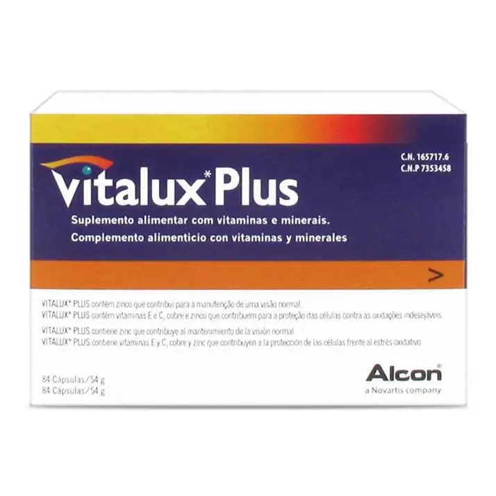 Vitalux Plus 84 Capsulas