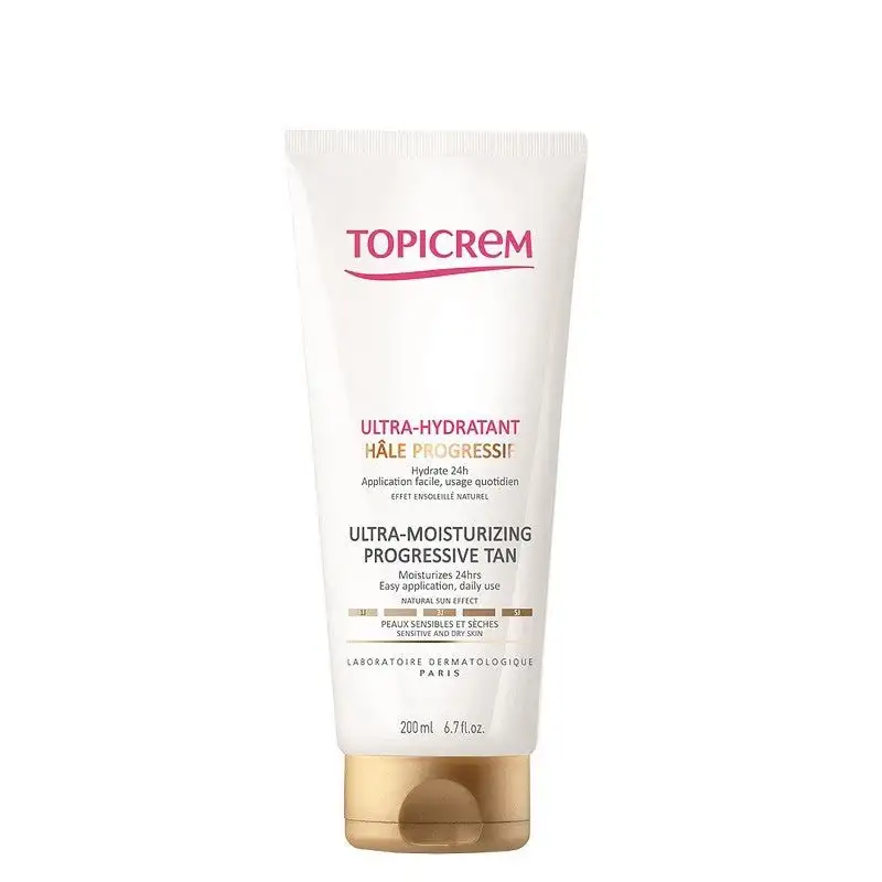 Topicrem Ultra Hidratante Bronceado Progresivo Corporal 200ml