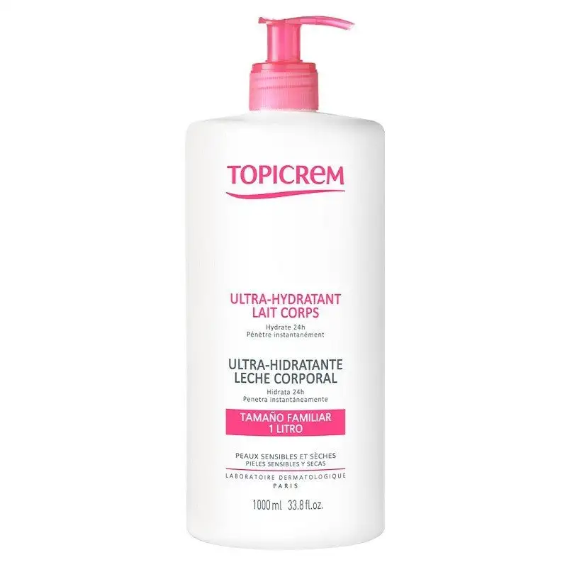 Topicrem Ultra Hidratante Leche Corporal 1000ml