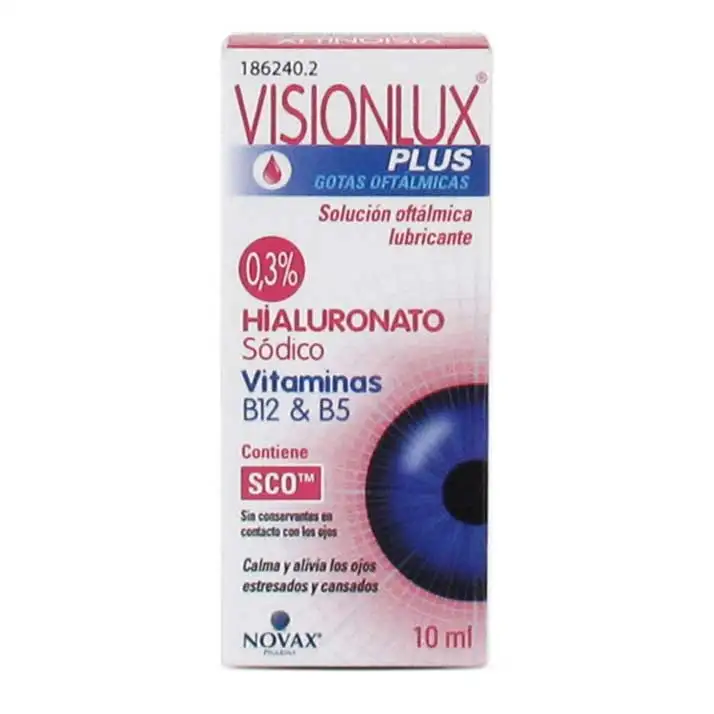Visionlux Plus Gotas Oftalmicas 10ml