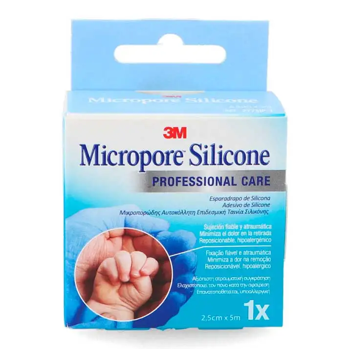 3M Esparadrapo De Silicona 5M X 2,5 Cm