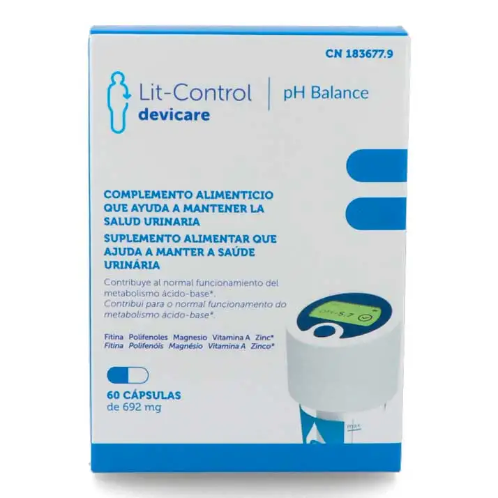 Lit-Control Ph Balance 60 Capsulas