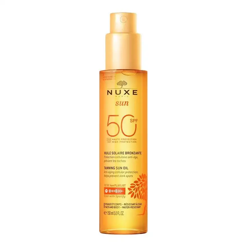 Nuxe Aceite bronceador SPF50 150ml