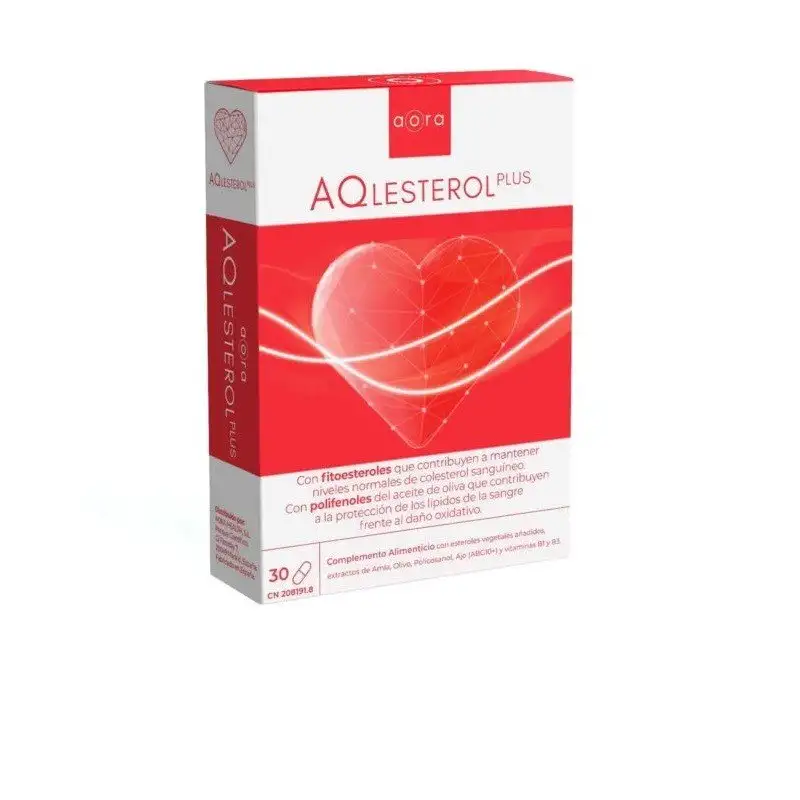 Aora Aqlesterol plus 30 cápsulas