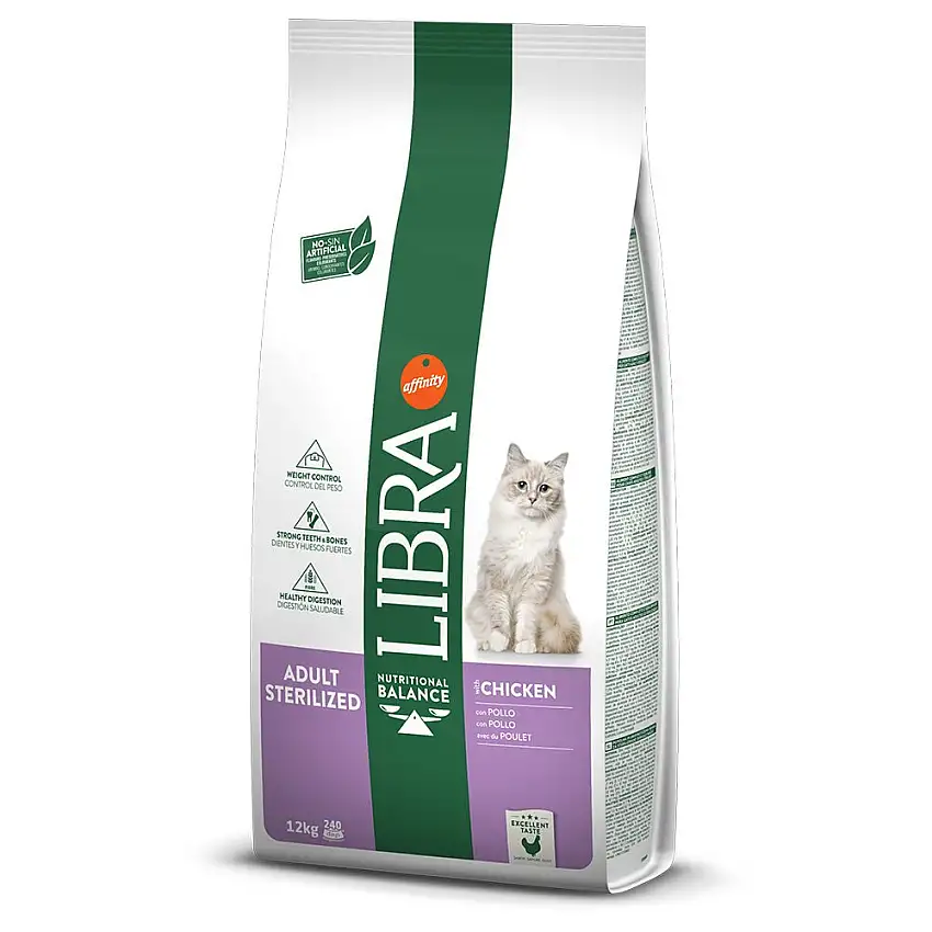 Affinity Libra Feline Sterilised Pollo 12kg