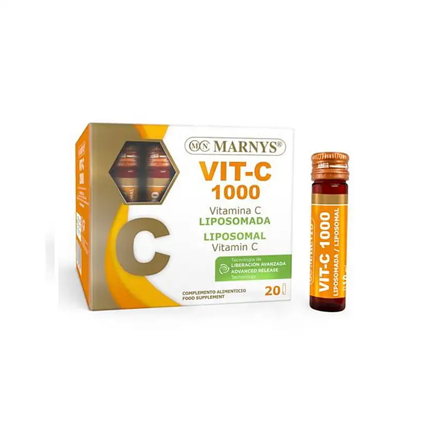Vitamina C 1000mg Liposomada 20 Ampollas