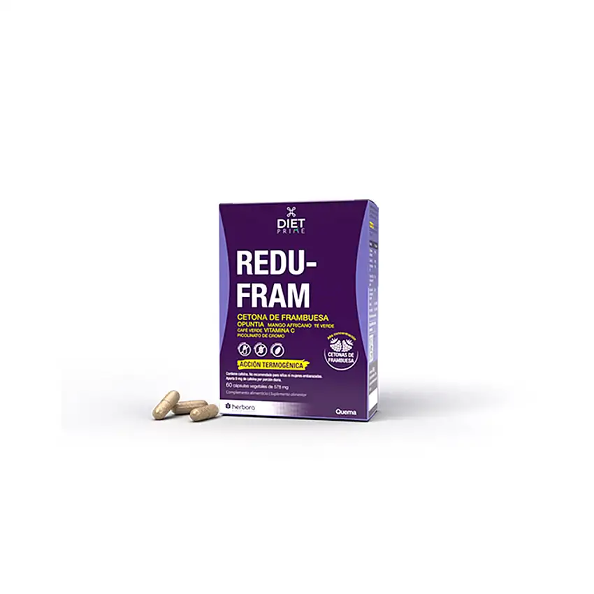 Redu- Fram Cetona de Frambuesa 60 Cápsulas