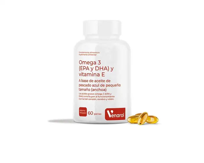 Omega 3 (EPA y DHA) y Vitamina E 60 Perlas
