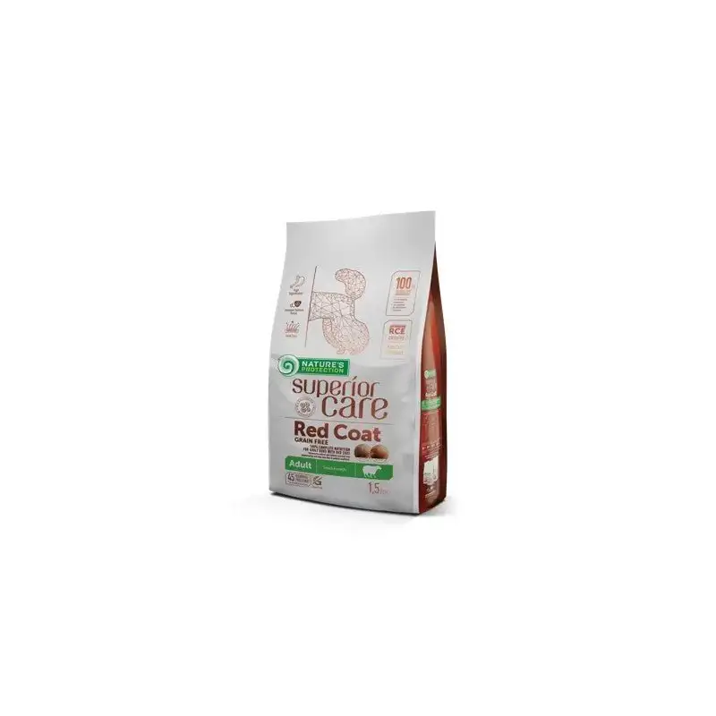 Natures Protection Sc Red Dog Adult Small Grain Free Cordero Saco 1,5kg