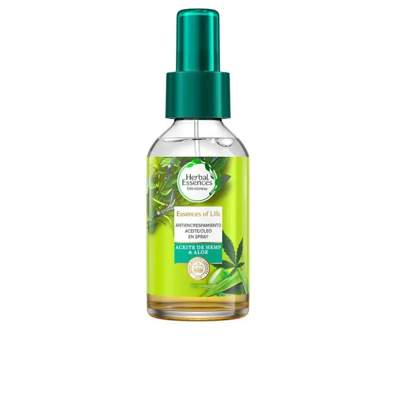 Herbal Botanicals Aloe & Hemp Aceite Anti-Frizz Capilar 100 ml
