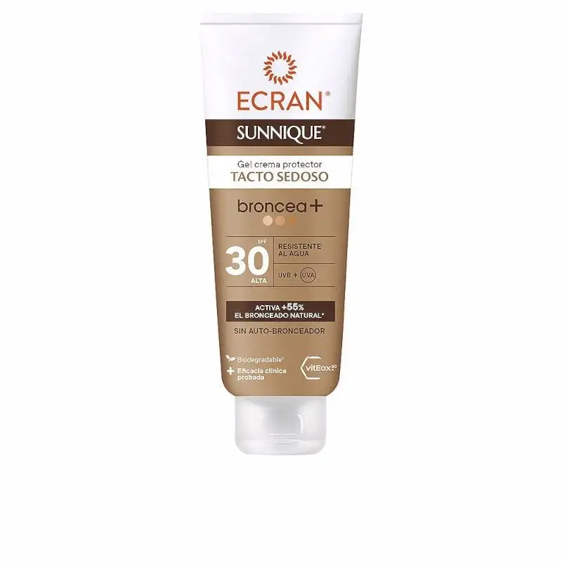 Ecran Sunnique Broncea+ Gel-Crema Spf30 250 ml