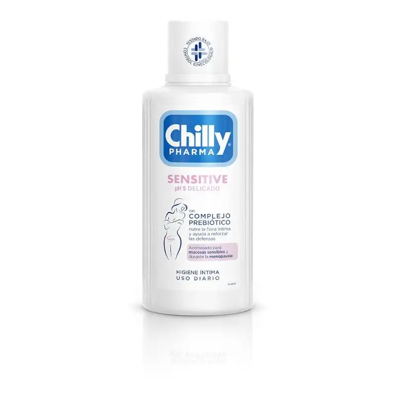 Chilly Pharma Sensitive Gel Íntimo Ph 5.0 450 ml
