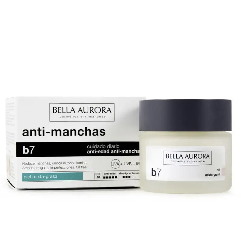 Bella Aurora B7 Antimanchas Regenerante Aclarante Spf15 Piel Mixta Grasa 50 ml