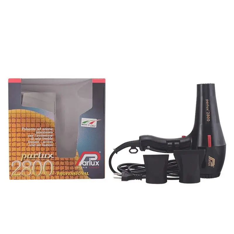Parlux Hair Dryer 2800 Negro 1 unidad