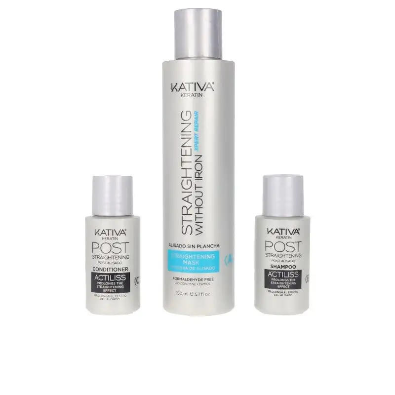 Kativa Keratin Anti-Frizz Alisado Sin Plancha Repara Puntas 30 Días 1 unidad