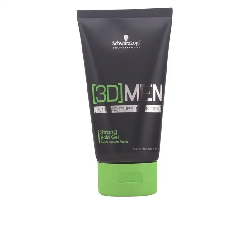 Schwarzkopf 3D Men Strong Hold Gel 150 ml