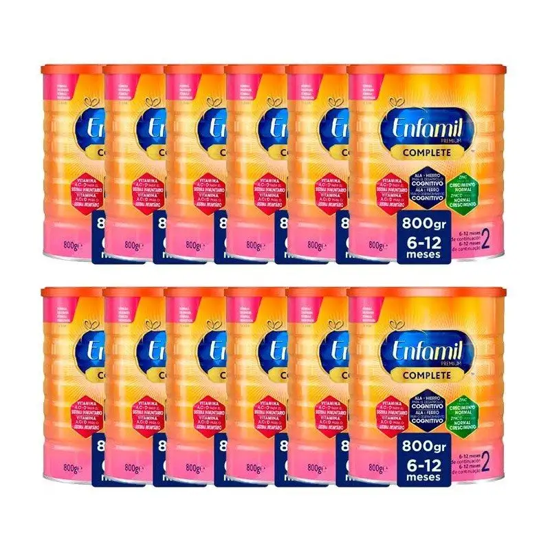 ENFAMIL Complete 2 Leche de Continuación PACK AHORRO 12x800gr