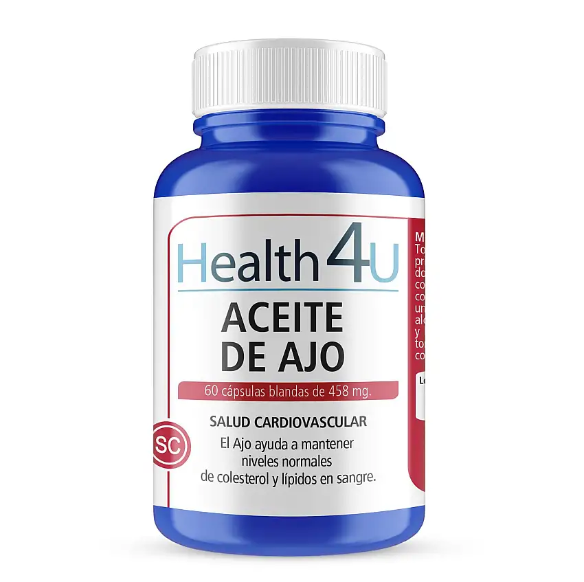 H4U Aceite de Ajo 60 Cápsulas Blandas
