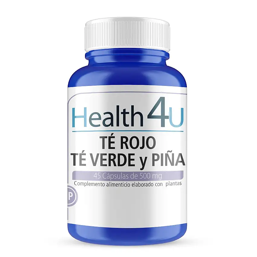 H4U Té Rojo, Té Verde y Piña 45 cápsulas